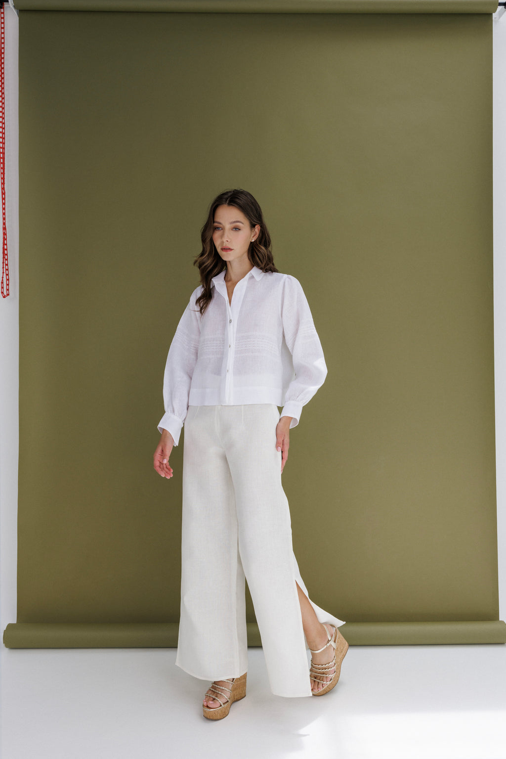 Gerbera Pants with slit detail