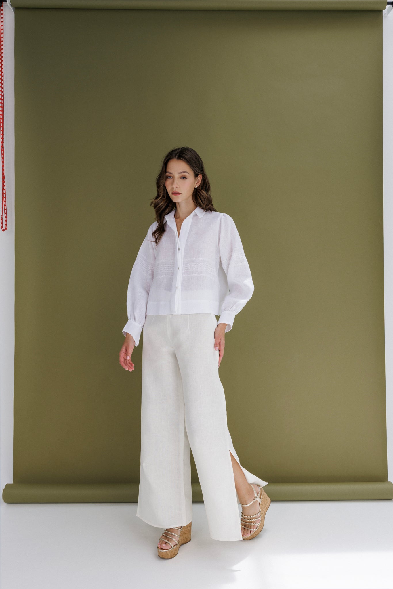 Gerbera Pants with slit detail