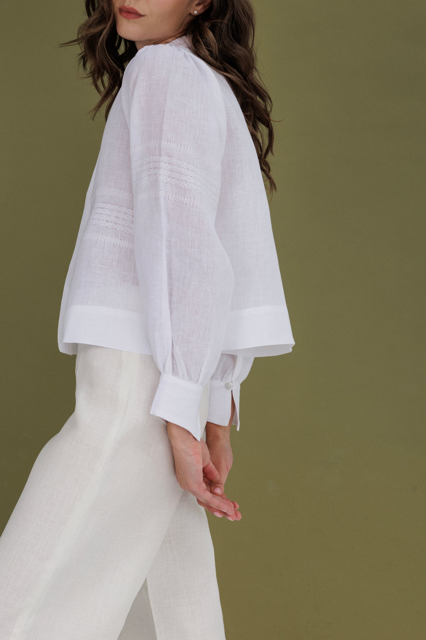 Gerbera Pants with slit detail